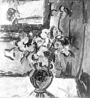 0668 Blumenstrauß in Vase